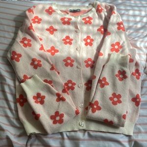 Flower cardigan